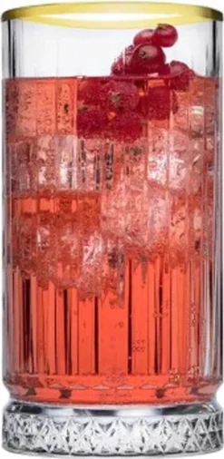 Pasabahce Elysia Golden Touch Long Drink Gläser 4-teiliges Set Mit Goldrand 280ml 18 Pasabahce Elysia Golden Touch Long Drink Gläser 4-teiliges Set Mit Goldrand 280ml -Qualitätsladen Für Geschirr 656f4ba36760478c22541e4523874007