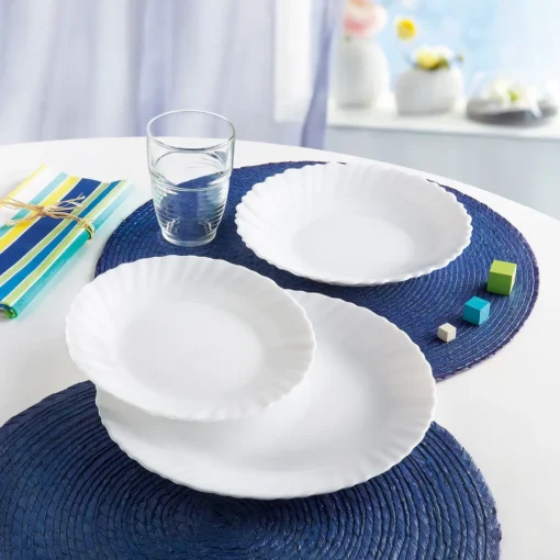Luminarc Tafelservice 12 Personen Geschirr Set Essservice Speiseservice Hartglas 36 Tlg.