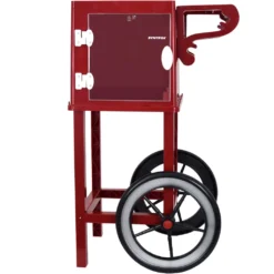 Syntrox Untergestell Popcornwagen Für Popcorn Maker Mit Zwei Reifen -Qualitätsladen Für Geschirr 6591a9f47757075b3d64cf521f77a9a1