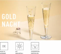 Goldnacht Champagnerglas-Set H22 Von Ritzenhoff Design Team 32 Goldnacht Champagnerglas-Set H22 Von Ritzenhoff Design Team -Qualitätsladen Für Geschirr 65fb67a7029669d35dc6bf31847724f5