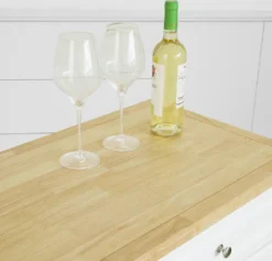 SoBuy FKW100-WN Kücheninsel Mit Arbeitsplatte Küchenwagen Mit 2 Türen Und Ausziehbarem Flaschenhalter Küchenschrank Sideboard Küchentrolley Weiß BHT Ca.: 115x90x46cm 12 SoBuy FKW100-WN Kücheninsel Mit Arbeitsplatte Küchenwagen Mit 2 Türen Und Ausziehbarem Flaschenhalter Küchenschrank Sideboard Küchentrolley Weiß BHT Ca.: 115x90x46cm -Qualitätsladen Für Geschirr 672b2c09144235b00c4f649b7010cc01