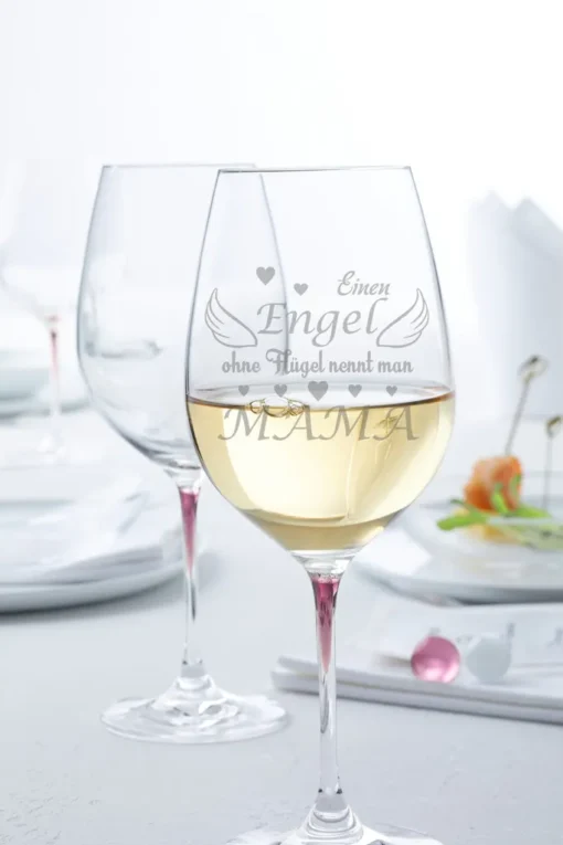 Leonardo Weinglas "Engel Ohne Flügel Nennt Man Mama" : La Perla – Bild 2