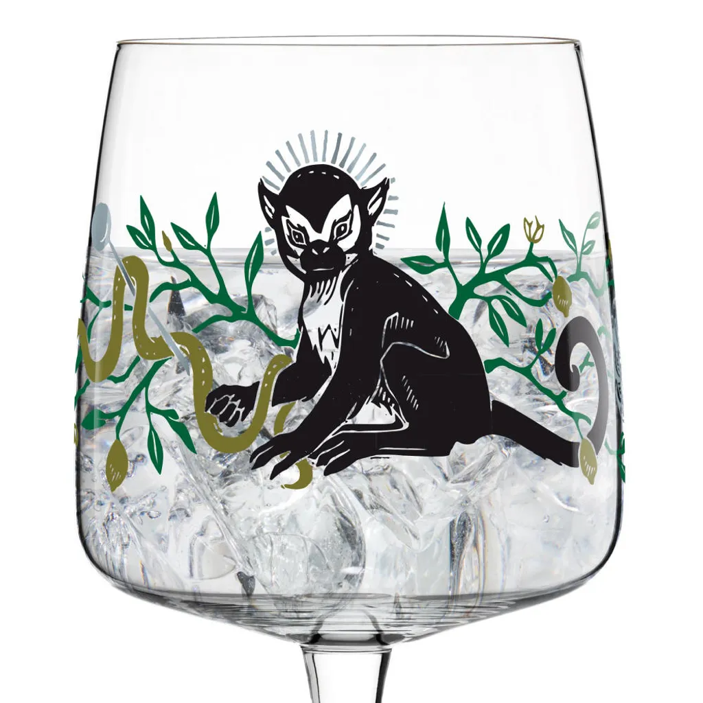 Ritzenhoff Gin Ginglas Mit Stiel Affe By Karin Rytter 2020 3 Ritzenhoff Gin Ginglas Mit Stiel Affe By Karin Rytter 2020 – Bild 3
