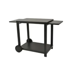 COOKINGBOX Rollwagen Für Plancha Mit Klappbaren Regalen - Stahl - Schwarz 12 COOKINGBOX Rollwagen Für Plancha Mit Klappbaren Regalen - Stahl - Schwarz -Qualitätsladen Für Geschirr 693b29be61f01b0c9a3f7820b792d1c2