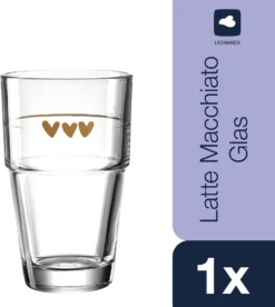LEONARDO 043467 Solo Latte Macchiato Becher Mit Motiv Herzen, Glas, 410 Ml, Klar 8 LEONARDO 043467 Solo Latte Macchiato Becher Mit Motiv Herzen, Glas, 410 Ml, Klar -Qualitätsladen Für Geschirr 69c89e0a69702d0e46aa7c78e64e3726