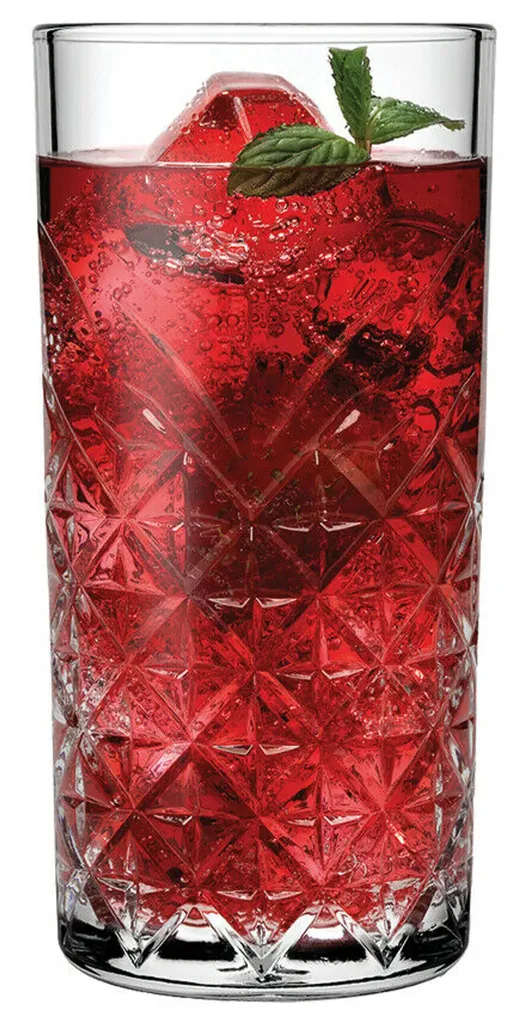 Pasabahce Timeless 520205 Longdrink Glas Wassergläser Kristall Design 4´er Set Transparent 365 Ml 2 Pasabahce Timeless 520205 Longdrink Glas Wassergläser Kristall Design 4´er Set Transparent 365 Ml – Bild 2