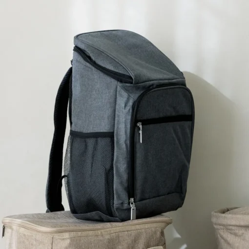 THERMOTASCHE Isoliertasche Lunchtasche Picknicktasche Kühlbox SAGAFORM 21 L Grau – Bild 2