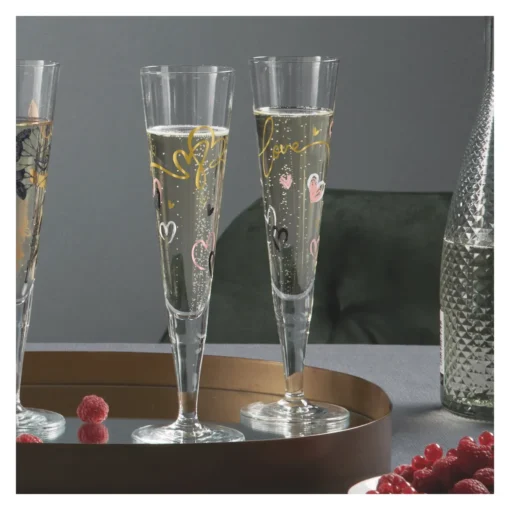 Goldnacht Champagnerglas-Set F23 Von Carolin Oliveira – Bild 9