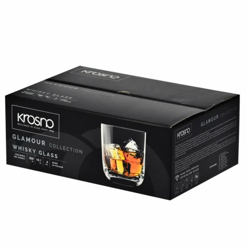 KROSNO Glamour Whiskygläser, 6er-Set, 300 Ml – Bild 7