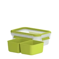 Emsa Snackbox CLIP & GO 0,55 Liter Transparent / Grün 16 Emsa Snackbox CLIP & GO 0,55 Liter Transparent / Grün -Qualitätsladen Für Geschirr 6c6a6e1c6d12b5f7f8c2beeea22b1e46