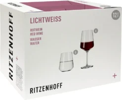 Lichtweiss Julie Rotwein- Und Wasserglas-Set #2 Von Nadine Niggemeier -Qualitätsladen Für Geschirr 6d9540bfb62a895d8663b40cca722751