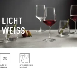 Lichtweiss Julie Rotwein- Und Wasserglas-Set #2 Von Nadine Niggemeier -Qualitätsladen Für Geschirr 6e6e8ad35ff3ecf9008f0fc7aa7b7670