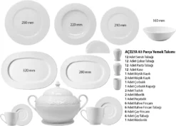Kütahya Porselen 83 Teilig Acelya Tafelservice Porzellan Essservice 12 Personen 22 Kütahya Porselen 83 Teilig Acelya Tafelservice Porzellan Essservice 12 Personen -Qualitätsladen Für Geschirr 6f4e7cf5e32b5a14fc107cbb8cb28f1f