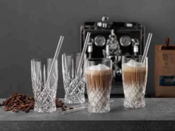 Nachtmann Latte Macchiato Set/4 + 4 Glastrinkhalme 7604/8tlg. Noblesse 104671 11 Nachtmann Latte Macchiato Set/4 + 4 Glastrinkhalme 7604/8tlg. Noblesse 104671 -Qualitätsladen Für Geschirr 6f5f80ce636ecb5d386363d0538382c2