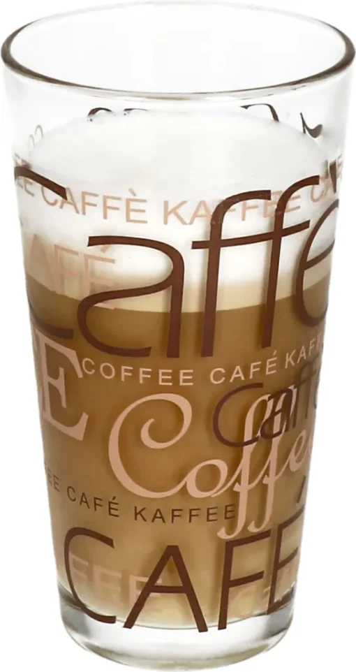 6er Latte Macchiato Gläser-Set 370 Ml Stapelbar Kaffee-Glas Cappuccino – Bild 4