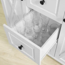 SoBuy FKW96-WN Kücheninsel Mit Arbeitsplatte Küchenwagen Mit 2 Türen Küchenschrank Mit 3 Schubladen Sideboard Weiß BHT Ca.: 116x93x46cm 15 SoBuy FKW96-WN Kücheninsel Mit Arbeitsplatte Küchenwagen Mit 2 Türen Küchenschrank Mit 3 Schubladen Sideboard Weiß BHT Ca.: 116x93x46cm -Qualitätsladen Für Geschirr 7070c9d86e65e17c166c7083f38cb95f