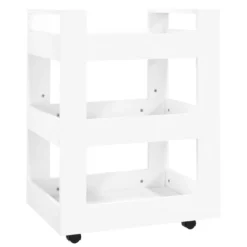 VidaXL Küchenwagen Weiß 60x45x80 Cm Holzwerkstoff