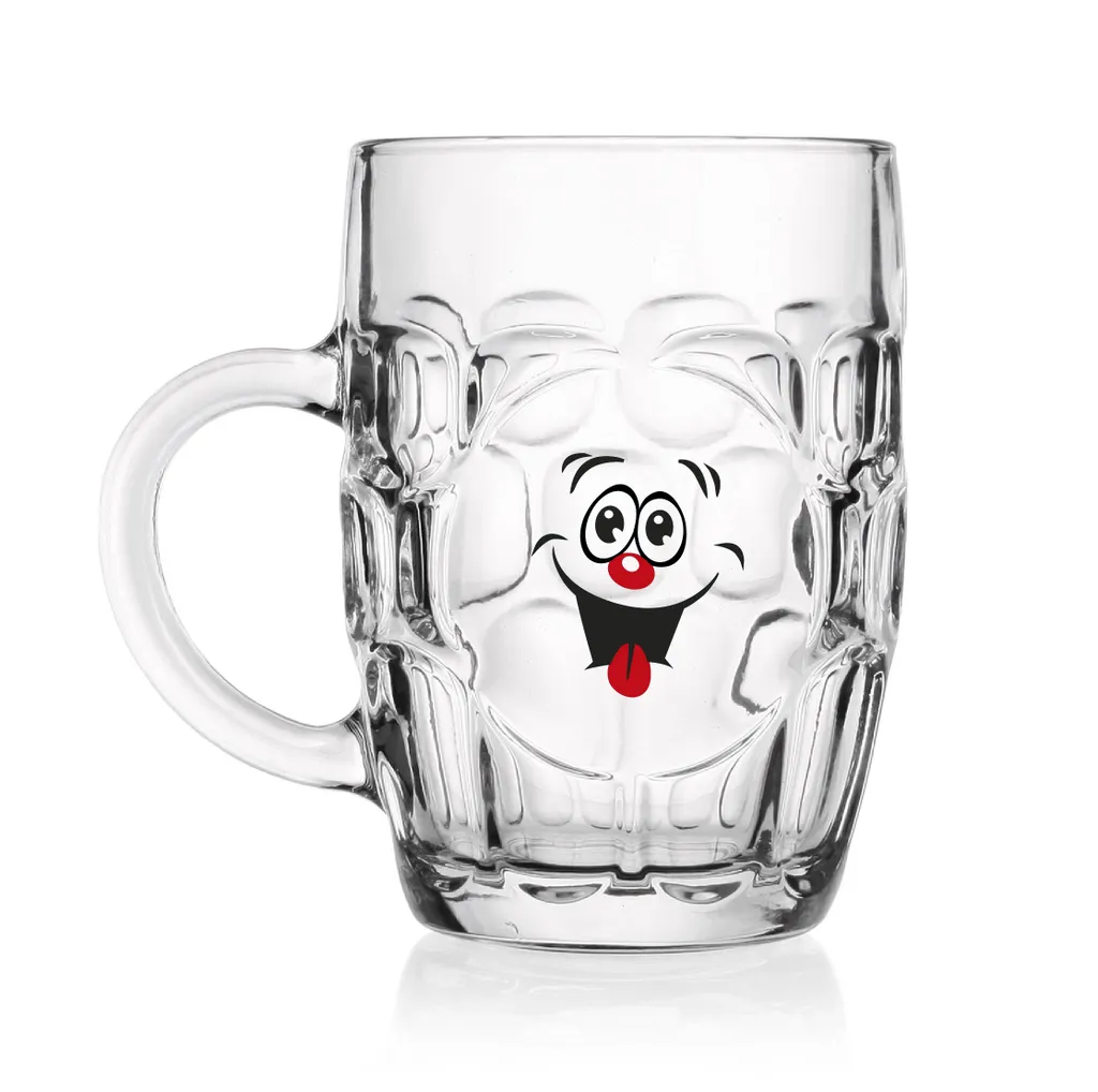Biergläser 0,5L (max 700ml) Mit Henkel Und Lustigen Motiven Set 6 Teilig Bierkrug Karnevalsgläser 8 Biergläser 0,5L (max 700ml) Mit Henkel Und Lustigen Motiven Set 6 Teilig Bierkrug Karnevalsgläser – Bild 8
