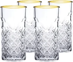 Pasabahce Timeless Golden Touch 4tlg Trinkglas Glas Tumbler 450ml 52800 20 Pasabahce Timeless Golden Touch 4tlg Trinkglas Glas Tumbler 450ml 52800 -Qualitätsladen Für Geschirr 732cbffc5ef09d0222540c4c49daff64
