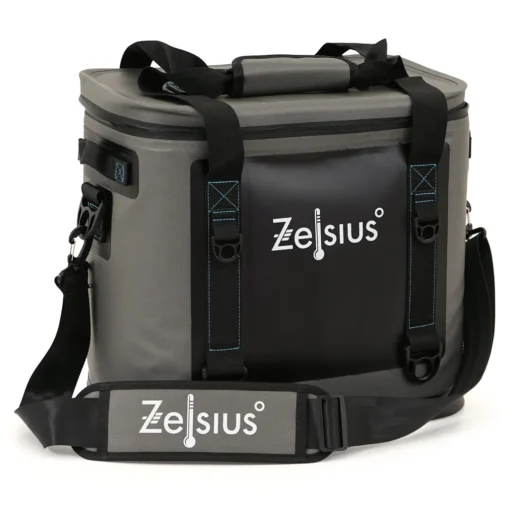Zelsius Soft Kühltasche Grau 20 Liter | Leicht Und Wasserdicht – Bild 3