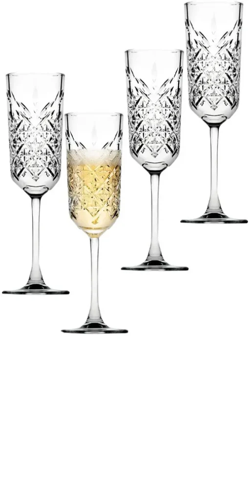 Pasabahce 440356 Timeless Sektglas, Sektkelch, 175ml, Glas, Transparent, 4 Stück – Bild 8