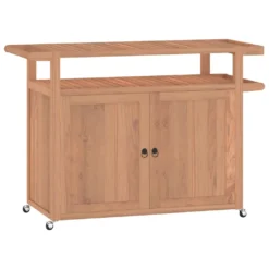 VidaXL Barwagen 120x50x90 Cm Massivholz Teak -Qualitätsladen Für Geschirr 747b665b918bd19c3caf19d6b6da1ccd