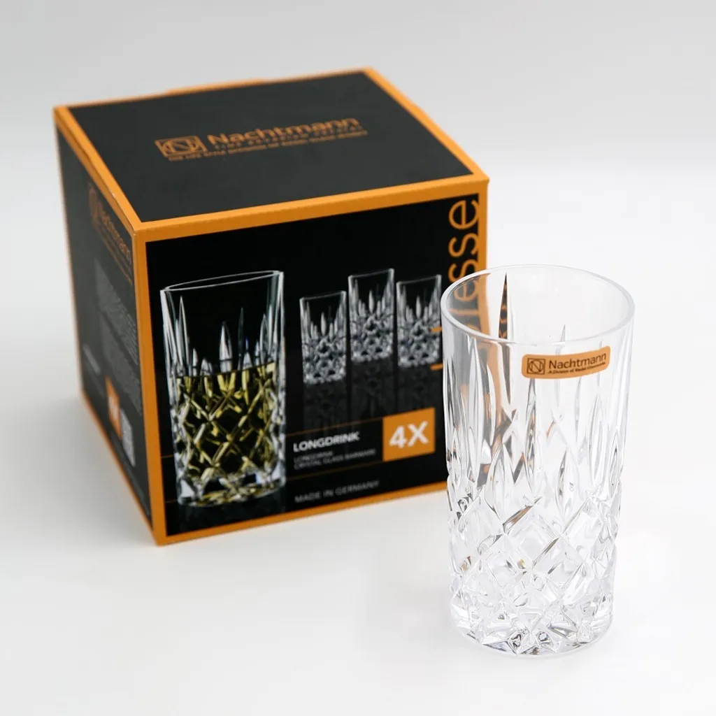 Nachtmann 0089208-0 Noblesse Longdrinkbecher, 375 Ml, 14,8 Cm, Klar (4er Pack) 2 Nachtmann 0089208-0 Noblesse Longdrinkbecher, 375 Ml, 14,8 Cm, Klar (4er Pack) – Bild 2