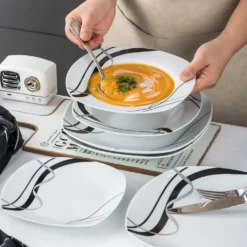 VEWEET, Serie 'Fiona', 100-teilig Porzellan Tafelservice Set, Kombiservice Mit Dessertteller, Speiseteller, Suppenteller, Müslischalen, Kaffeebecher, Kaffeetassen Set, Eierbecher, Milch- Und Zuckerset 13 VEWEET, Serie 'Fiona', 100-teilig Porzellan Tafelservice Set, Kombiservice Mit Dessertteller, Speiseteller, Suppenteller, Müslischalen, Kaffeebecher, Kaffeetassen Set, Eierbecher, Milch- Und Zuckerset -Qualitätsladen Für Geschirr 756ac0eabb22b74e42ad80d4bebed065