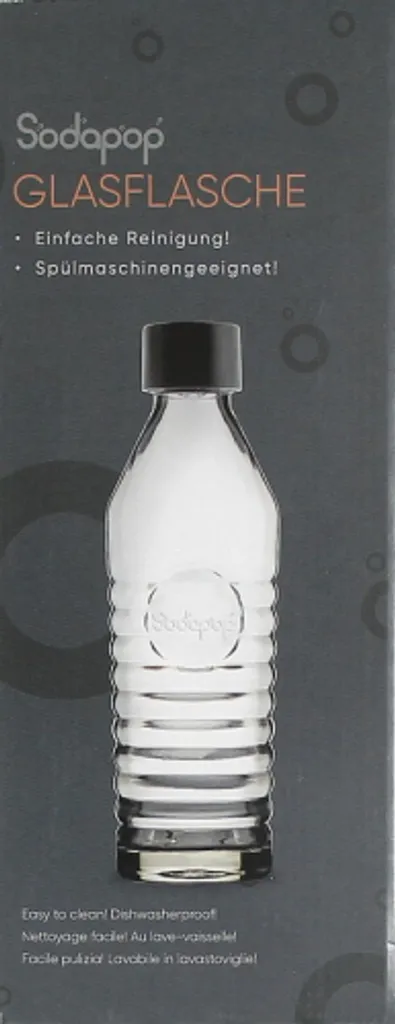 SODAPOP Glaskaraffe 850ml Für Harold 3 SODAPOP Glaskaraffe 850ml Für Harold – Bild 3