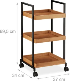 Relaxdays Servierwagen Bambus Mit 3 Etagen 10 Relaxdays Servierwagen Bambus Mit 3 Etagen -Qualitätsladen Für Geschirr 759cfcfa954de6a3b1eff49658f3a7a8
