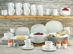 CreaTable 13915 Kombiservice Square Für 4 Personen, Porzellan, Weiß (1 Set, 16-teilig) 15 CreaTable 13915 Kombiservice Square Für 4 Personen, Porzellan, Weiß (1 Set, 16-teilig) -Qualitätsladen Für Geschirr 759ea7e7a0a1e03b0035b791de4b0aac