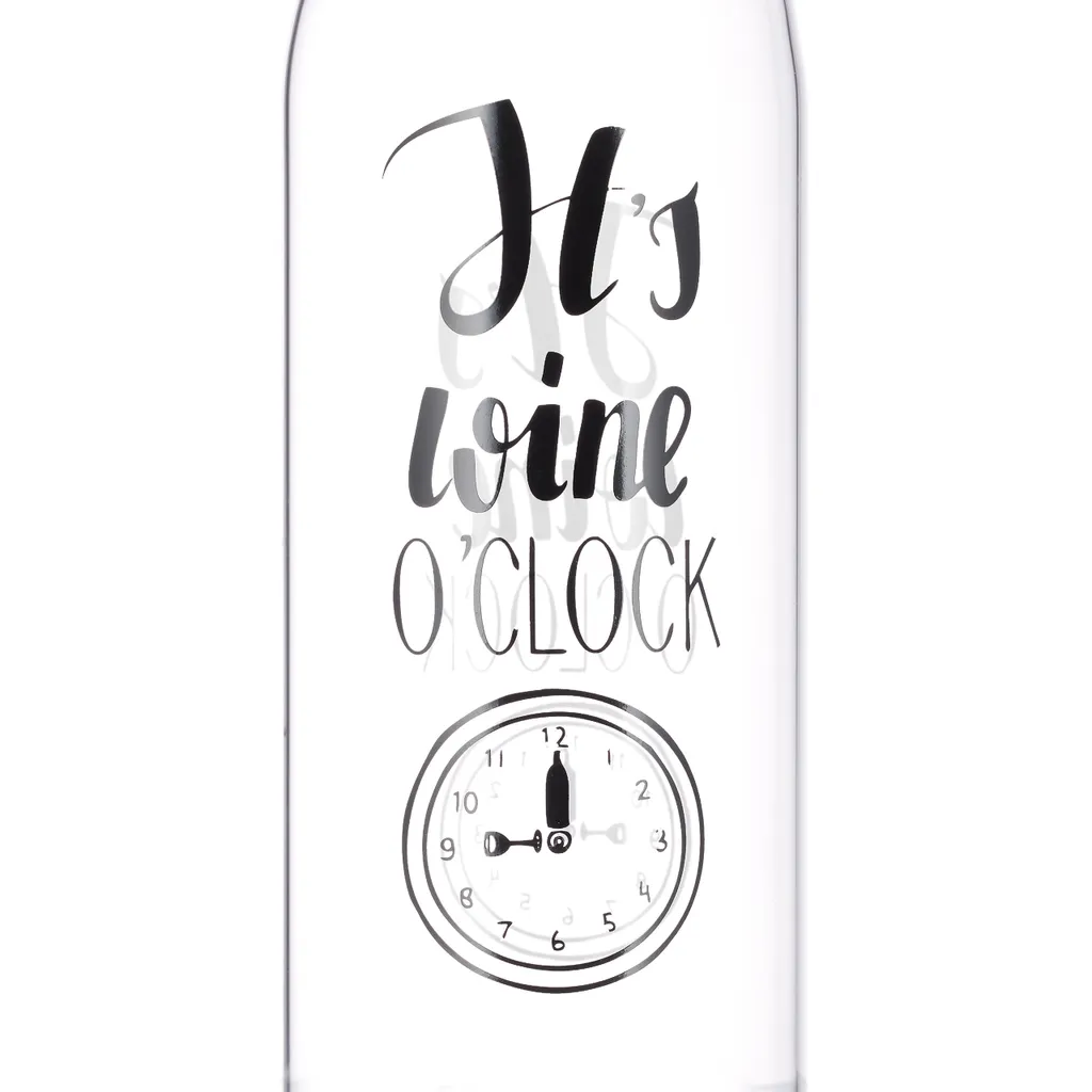 Relaxdays Weinflasche Glas Aufsatz 750 Ml 7 Relaxdays Weinflasche Glas Aufsatz 750 Ml – Bild 7