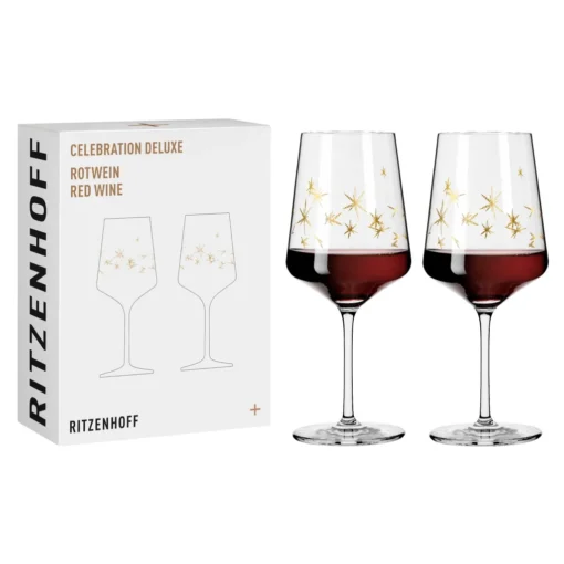 Celebration Deluxe Rotweinglas-Set #3 Von Romi Bohnenberg