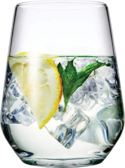 Pasabahce Allegra Set Von 6 Gläser Für Wein, Saft, Wasser, Whisky 425 Ml Gastronomie Restaurant