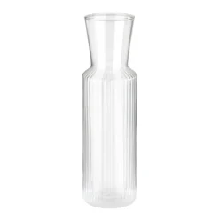 APS Glaskaraffe -LINES- /// Ø 8 Cm, H: 27 Cm, 0,9 Liter /// Glas, Deckel Aus Kork /// /// 10738 11 APS Glaskaraffe -LINES- /// Ø 8 Cm, H: 27 Cm, 0,9 Liter /// Glas, Deckel Aus Kork /// /// 10738 -Qualitätsladen Für Geschirr 7786b84a4ea4dc642f6d52fe14f043ea