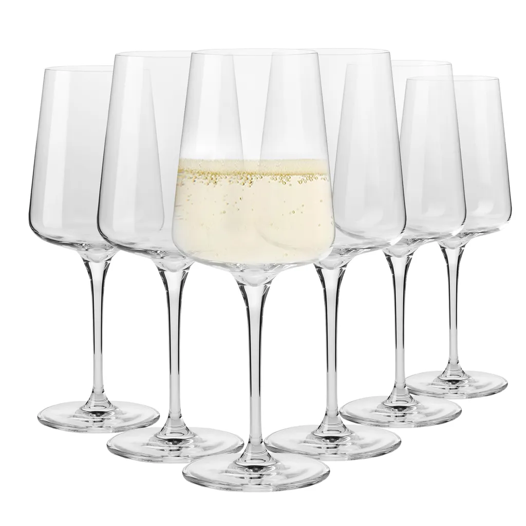 KROSNO Infinity Weißweingläser, 6er-Set, 400 Ml 2 KROSNO Infinity Weißweingläser, 6er-Set, 400 Ml – Bild 2
