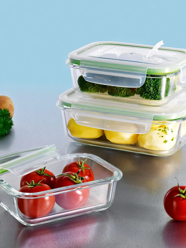 Glas Frischhaltedosen 3er Set Klick-It Gefrierdosen Lunchbox Brotdose Mikrowelle 18 Glas Frischhaltedosen 3er Set Klick-It Gefrierdosen Lunchbox Brotdose Mikrowelle – Bild 18