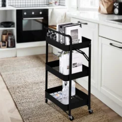 Klappbarer Küchenwagen 3 Etagen Griff Räder Pikas PlusFarbe: Schwarz, Höhe (cm): 89, Breite (cm): 46, Tiefe (cm): 29,5, Zusammensetzung: POWDER COATED IRON, Modelle: PIKAS PLUS, Länge (cm): 29 8 Klappbarer Küchenwagen 3 Etagen Griff Räder Pikas PlusFarbe: Schwarz, Höhe (cm): 89, Breite (cm): 46, Tiefe (cm): 29,5, Zusammensetzung: POWDER COATED IRON, Modelle: PIKAS PLUS, Länge (cm): 29 -Qualitätsladen Für Geschirr 7967b5c3e516ce616af2e54b177ed581