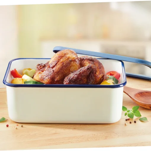 HoneyWare | Classic Line - Frischhaltedose Aus Emaille, Größe XL-hoch, 2,8 Liter – Bild 2