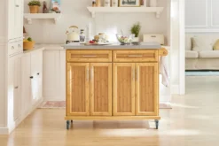 SoBuy FKW69-N Kücheninsel Küchenwagen Mit Erweiterbarer Edelstahlarbeitsplatte Küchenschrank Servierwagen Bambus BHT Ca.: 115x92x46-71cm 12 SoBuy FKW69-N Kücheninsel Küchenwagen Mit Erweiterbarer Edelstahlarbeitsplatte Küchenschrank Servierwagen Bambus BHT Ca.: 115x92x46-71cm -Qualitätsladen Für Geschirr 7acce835a96bb1b173c3e121a25d4a84