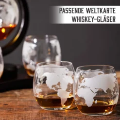 Whisiskey - Whisky Karaffe - Geschenke Für Männer - Komplette Whiskey Set - Globus - 900ML – Inkl. 4 Whisky Steine, 4 Whisky Gläser & Ausgießer - Whisky Dekanter – Whiskygläser - Natursteine 11 Whisiskey - Whisky Karaffe - Geschenke Für Männer - Komplette Whiskey Set - Globus - 900ML – Inkl. 4 Whisky Steine, 4 Whisky Gläser & Ausgießer - Whisky Dekanter – Whiskygläser - Natursteine -Qualitätsladen Für Geschirr 7ad0c7b0a89faba672d6509fccd64bd0