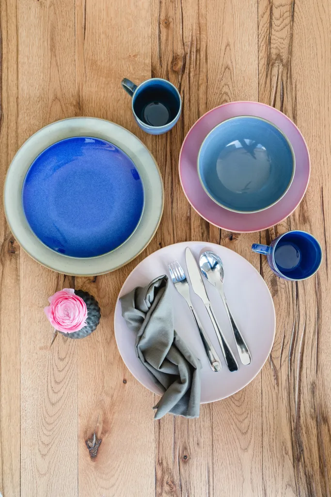 Mäser 931946 Tafelservice Ossia Für 6 Personen, Steinzeug, Blau (1 Set, 12-teilig) 6 Mäser 931946 Tafelservice Ossia Für 6 Personen, Steinzeug, Blau (1 Set, 12-teilig) – Bild 6