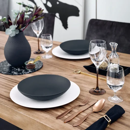 Villeroy & Boch Manufacture Rock Tafelservice Für 4 Personen 8-teilig – Bild 3