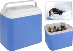 Progarden TOM Elektrischer Kühler 12 Volt 24 Liter Blau