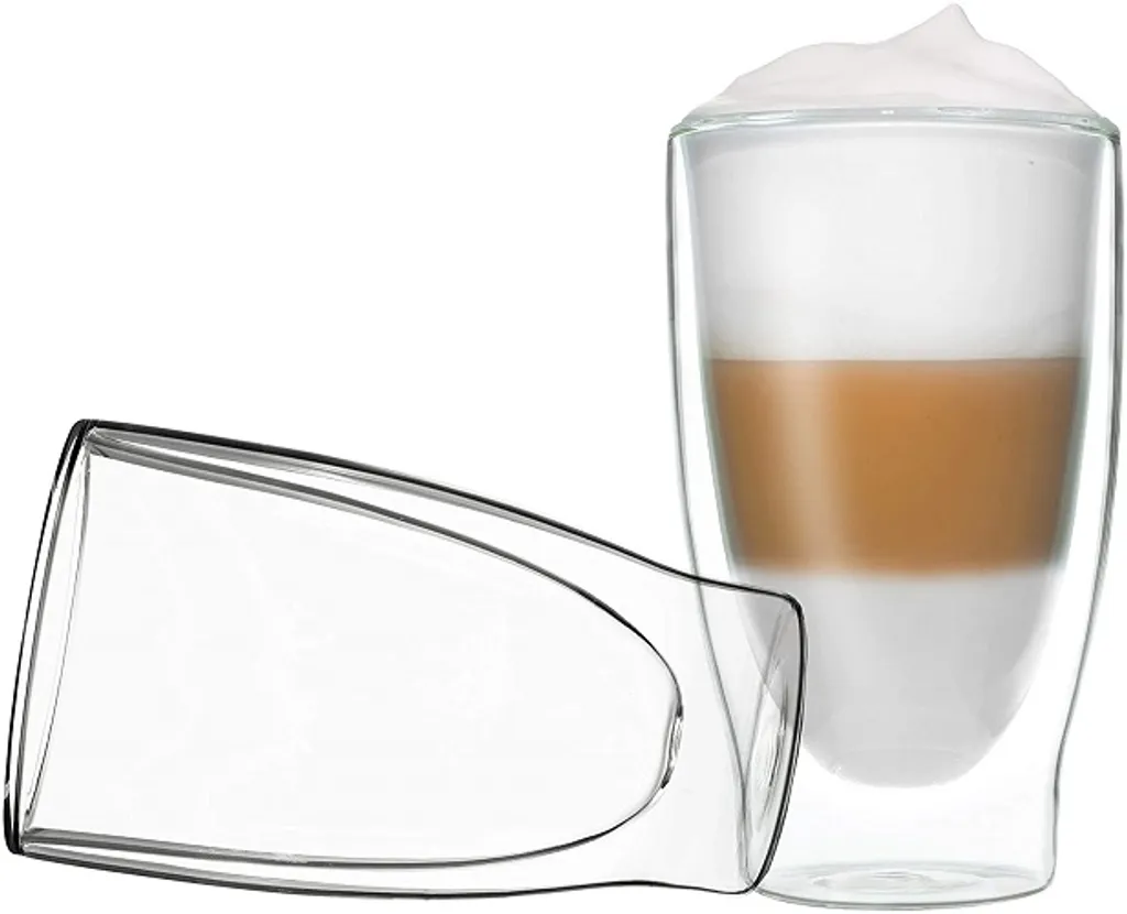 Duos 2x 310ml Doppelwand Latte Macchiato Thermogläser - Set Mit Schwebe-Effekt, Auch Für Tee, Eistee, Säfte, Wasser, Cola, Cocktails Geeignet, DUOS By Feelino 3 Duos 2x 310ml Doppelwand Latte Macchiato Thermogläser - Set Mit Schwebe-Effekt, Auch Für Tee, Eistee, Säfte, Wasser, Cola, Cocktails Geeignet, DUOS By Feelino – Bild 3