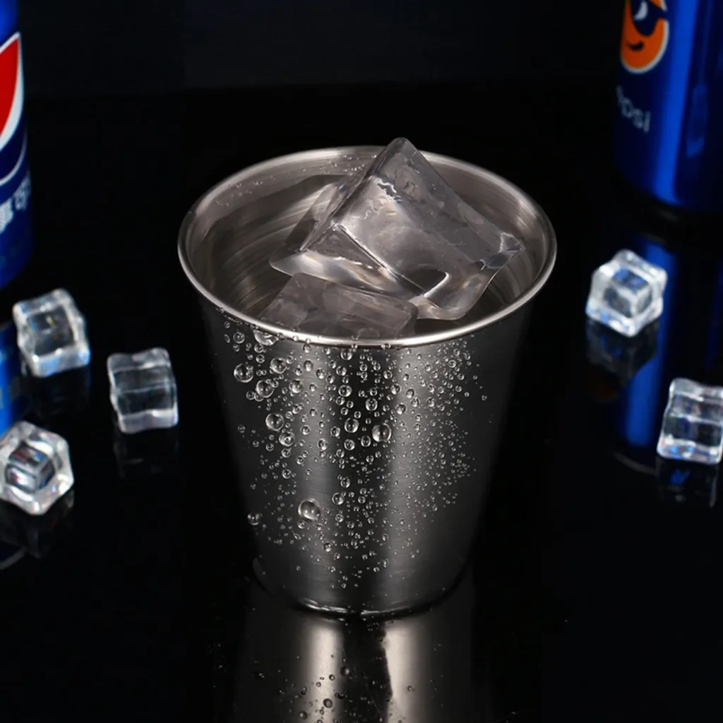 12 Stück Schnapsbecher 70ml Edelstahl Schnapsglas Edelstahlbecher Pinnchen Shot Gläser Becher 3 12 Stück Schnapsbecher 70ml Edelstahl Schnapsglas Edelstahlbecher Pinnchen Shot Gläser Becher – Bild 3