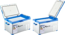 Compass 07090 - Kühlbox ALPICOOL Mit Kompressor 30l 230/24/12V -20°C BLAU -Qualitätsladen Für Geschirr 7fe7f281c2e6c39b9f2cd6a7f571a7db