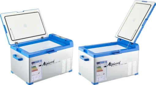 Compass 07090 - Kühlbox ALPICOOL Mit Kompressor 30l 230/24/12V -20°C BLAU – Bild 5