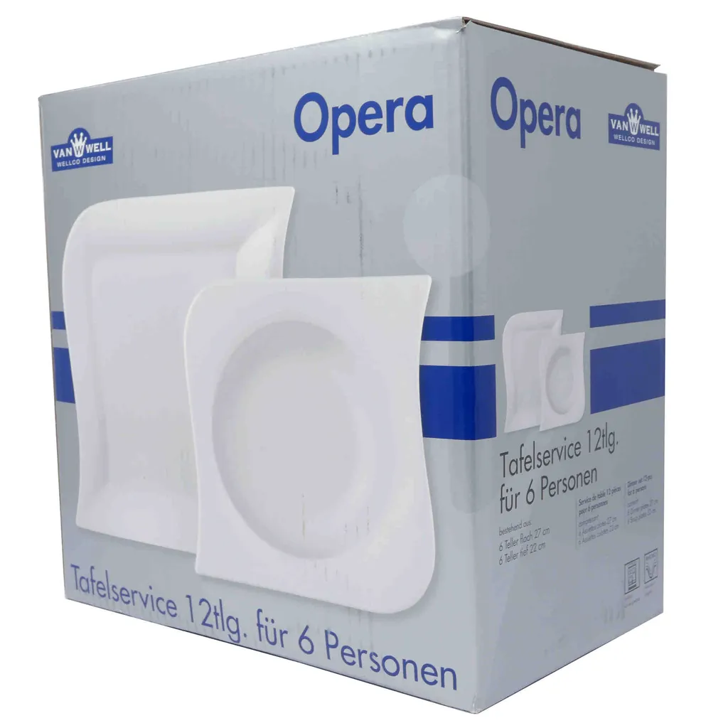 Van Well 12tlg. Tafelservice 'Opera' 3 Van Well 12tlg. Tafelservice 'Opera' – Bild 3