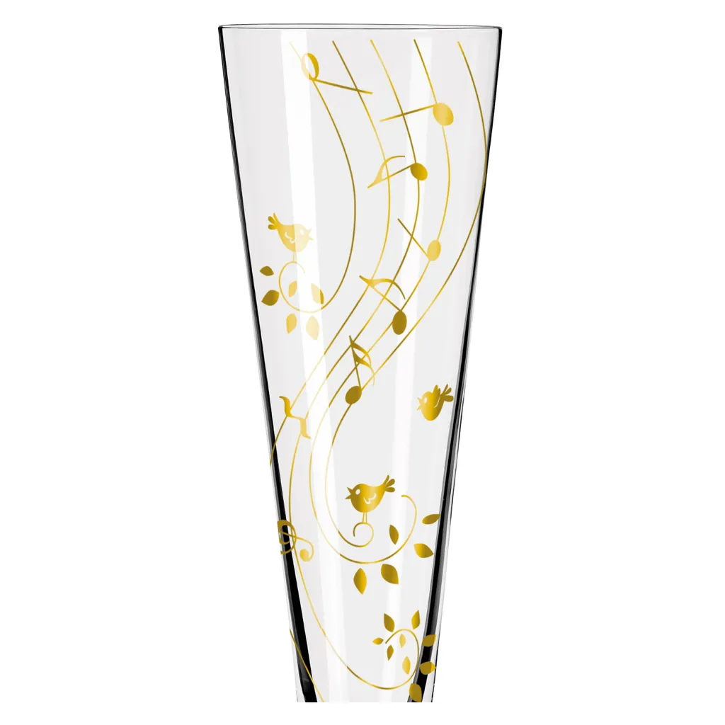 Goldnacht Champagnerglas #2 Von Sibylle Mayer 3 Goldnacht Champagnerglas #2 Von Sibylle Mayer – Bild 3